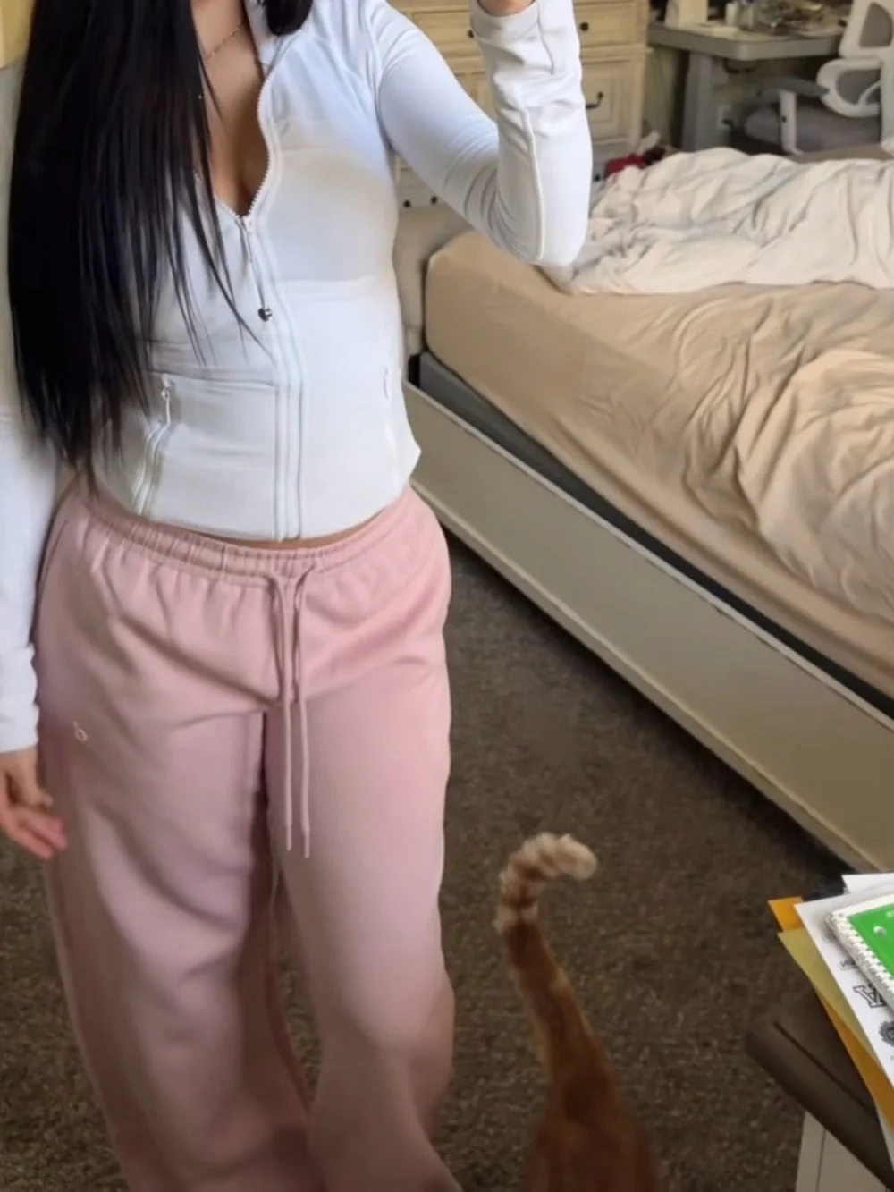 FDR Pink Drawstring sweatpants - Picture 1 of 2